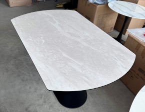 Стол KAI 140 TL-109 поворотная система раскладки, испанская керамика / Темно-серый / Черный, ®DISAUR в Когалыме - kogalym.mebel24.online | фото 7
