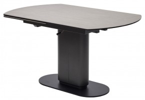 Стол KAI 140 TL-110 поворотная система раскладки, испанская керамика / Темно-серый / Черный, ®DISAUR в Когалыме - kogalym.mebel24.online | фото 1