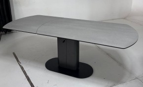 Стол KAI 140 TL-58 поворотная система раскладки, испанская керамика / Темно-серый / Черный, ®DISAUR в Когалыме - kogalym.mebel24.online | фото 4