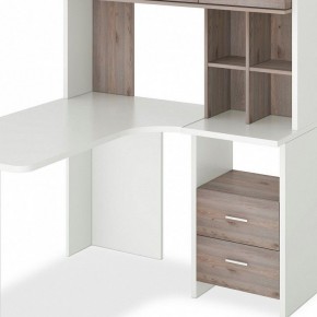 Стол компьютерный Домино Лайт СКЛ-Угл130+НКЛХ120 в Когалыме - kogalym.mebel24.online | фото 4