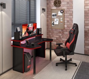 Стол компьютерный Домино Lite СКЛ-Игр120+НКИЛ120 в Когалыме - kogalym.mebel24.online | фото 2
