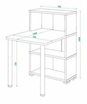 Стол компьютерный Домино СБ-10М3 в Когалыме - kogalym.mebel24.online | фото 4