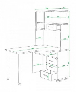 Стол компьютерный Домино СР-130 в Когалыме - kogalym.mebel24.online | фото 5