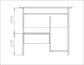 Стол компьютерный КСТ-10.1 в Когалыме - kogalym.mebel24.online | фото 3