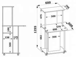 Стол компьютерный КСТ-12 в Когалыме - kogalym.mebel24.online | фото 3