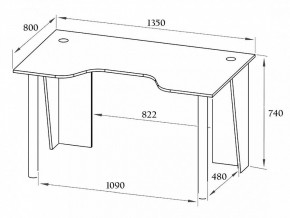 Стол компьютерный КСТ-18 в Когалыме - kogalym.mebel24.online | фото 3