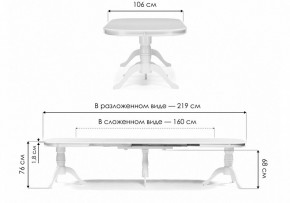 Стол обеденный Louvre в Когалыме - kogalym.mebel24.online | фото 9