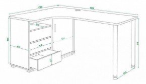 Стол письменный Домино СР-145СМ в Когалыме - kogalym.mebel24.online | фото 5