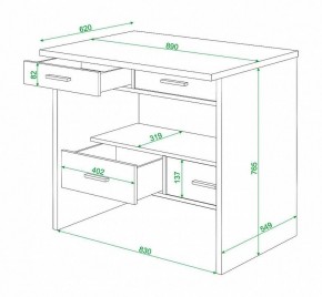 Стол письменный Живой дизайн СК-12 в Когалыме - kogalym.mebel24.online | фото 2