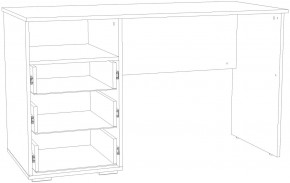 Стол письменный НМ 041.40 "Банни" (Бисквит) в Когалыме - kogalym.mebel24.online | фото 5