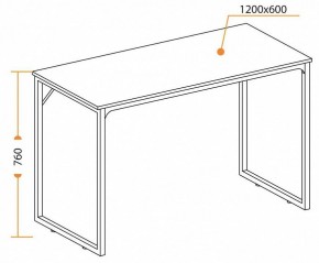 Стол письменный WD-08 в Когалыме - kogalym.mebel24.online | фото 6