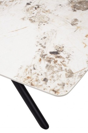 Стол RIVOLI 140 GLOSS LUXURY PANDORA SOLID CERAMIC / BLACK, ®DISAUR в Когалыме - kogalym.mebel24.online | фото 8