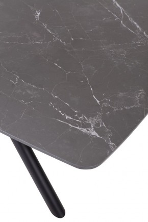 Стол RIVOLI 140 MATT BLACK MARBLE SOLID CERAMIC / BLACK, ®DISAUR в Когалыме - kogalym.mebel24.online | фото 10