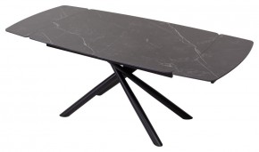 Стол RIVOLI 140 MATT BLACK MARBLE SOLID CERAMIC / BLACK, ®DISAUR в Когалыме - kogalym.mebel24.online | фото 3