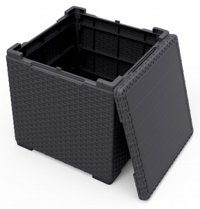 Стол с функцией хранения Виго (Vigo storage box) графит в Когалыме - kogalym.mebel24.online | фото 3