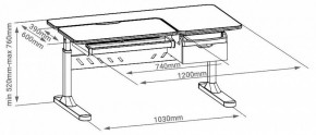 Стол учебный FIORE в Когалыме - kogalym.mebel24.online | фото 6