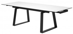 Стол VASTO 180 MARBLES KL-99 Белый мрамор матовый, итальянская керамика/ черный каркас, ®DISAUR в Когалыме - kogalym.mebel24.online | фото 9