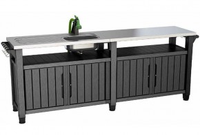 Столик для барбекю 415 Л (Unity Chef 415 L) графит в Когалыме - kogalym.mebel24.online | фото 3