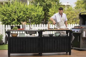 Столик для барбекю 415 Л (Unity Chef 415 L) графит в Когалыме - kogalym.mebel24.online | фото 4