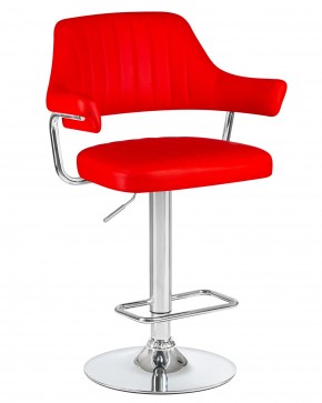 Стул барный DOBRIN CHARLY, красный в Когалыме - kogalym.mebel24.online | фото