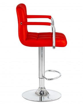 Стул барный DOBRIN KRUGER ARM, красный в Когалыме - kogalym.mebel24.online | фото 3