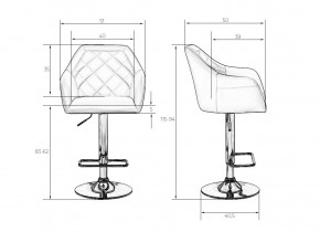 Стул барный DOBRIN VICTOR, чёрный в Когалыме - kogalym.mebel24.online | фото 6