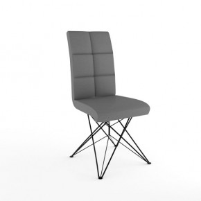 Стул черный Лотос KV серый матовый-800м 1-кат коричневый в Когалыме - kogalym.mebel24.online | фото