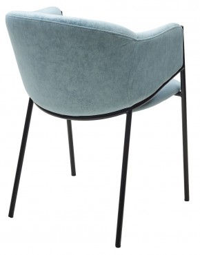 Стул ДИЛЛ, цвет RAIN 7 бриз, велюр / черный каркас М-City в Когалыме - kogalym.mebel24.online | фото 8