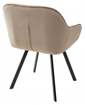 Стул GALE 360 град. поворот. BLUVEL-40 BEIGE, велюр/ черный каркас, М-City в Когалыме - kogalym.mebel24.online | фото 4