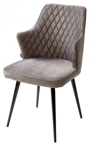 Стул HERMAN 360 град. ГРАФИТ #14, велюр / черный каркас М-City в Когалыме - kogalym.mebel24.online | фото 1