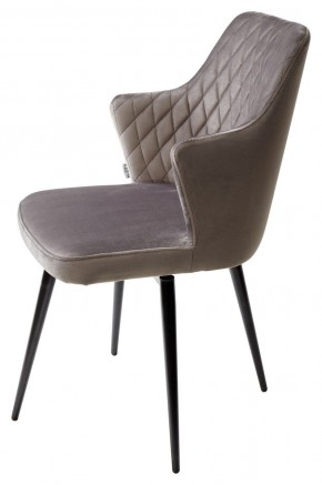 Стул HERMAN 360 град. ГРАФИТ #14, велюр / черный каркас М-City в Когалыме - kogalym.mebel24.online | фото 4