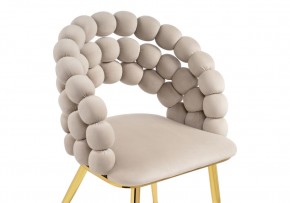 Стул на металлокаркасе Ball beige / gold в Когалыме - kogalym.mebel24.online | фото 5