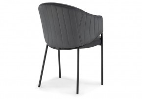 Стул на металлокаркасе Kortni dark grey / black в Когалыме - kogalym.mebel24.online | фото 4