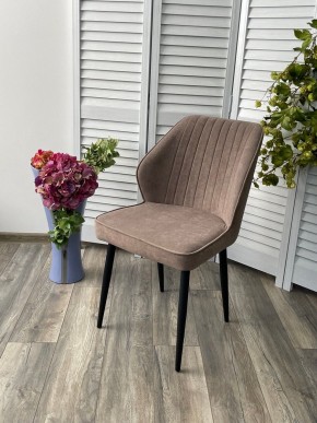 Стул VENA, цвет B5 Капучино, велюр / черный каркас М-City в Когалыме - kogalym.mebel24.online | фото 2