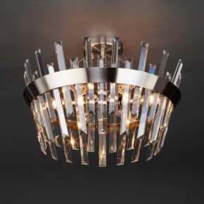 Светильник на штанге TK Lighting Steccato 10111/5 сатин-никель/прозрачный хрусталь Strotskis в Когалыме - kogalym.mebel24.online | фото 3
