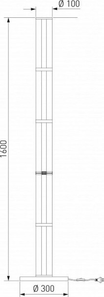 Торшер Eurosvet Stark 80537/1 латунь в Когалыме - kogalym.mebel24.online | фото 5