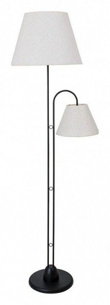 Торшер с подсветкой Arte Lamp Alea A5068PN-2BK в Когалыме - kogalym.mebel24.online | фото