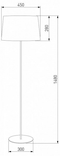 Торшер TK Lighting Maja 2919 Maja в Когалыме - kogalym.mebel24.online | фото 2