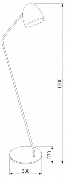 Торшер TK Lighting Soho 5037 Soho Black в Когалыме - kogalym.mebel24.online | фото 2