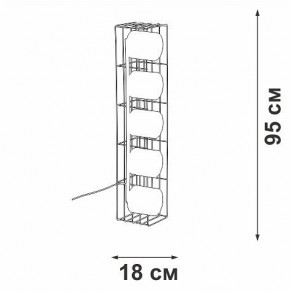 Торшер Vitaluce V3019 V3019-1/5P в Когалыме - kogalym.mebel24.online | фото 4