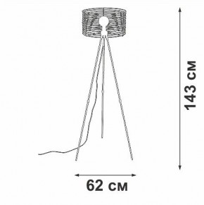 Торшер Vitaluce V3099 V3099-1/1P в Когалыме - kogalym.mebel24.online | фото 4