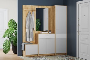 Тумба для обуви НМ 013.23 "Нортон" (Крафт Золотой) в Когалыме - kogalym.mebel24.online | фото 3