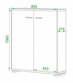 Тумба Домино нельсон ПУ-50-3 в Когалыме - kogalym.mebel24.online | фото 2