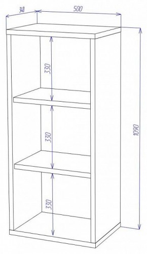 Тумба Домино СУ(ш1в1)+ФГ в Когалыме - kogalym.mebel24.online | фото 2