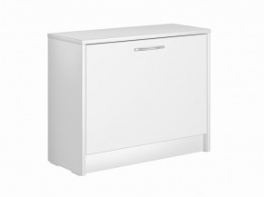 Тумба ОРИОН с одной полкой для обуви, цвет белый в Когалыме - kogalym.mebel24.online | фото
