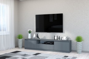 Тумба под ТВ "Хилтон" (Графит) в Когалыме - kogalym.mebel24.online | фото