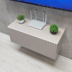 Тумба подвесная под ТВ LINES MTV1-MA 750 Бежевый (Леда-М 10.1.5) в Когалыме - kogalym.mebel24.online | фото 6
