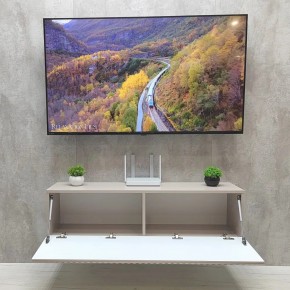 Тумба подвесная под ТВ LINES MTV4-MA 1150 Бежевый (Леда-М 10.1.5) в Когалыме - kogalym.mebel24.online | фото 3