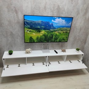 Тумба подвесная под ТВ LINES MTV4-MA 1150 Белый матовый (Белый-M 10.1.2) в Когалыме - kogalym.mebel24.online | фото 11
