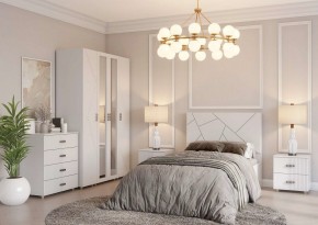 Тумба прикроватная с 2 ящиками "Сандра" в Когалыме - kogalym.mebel24.online | фото 2